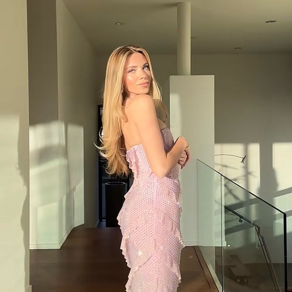 Oh Polly Pink Maxi Dress